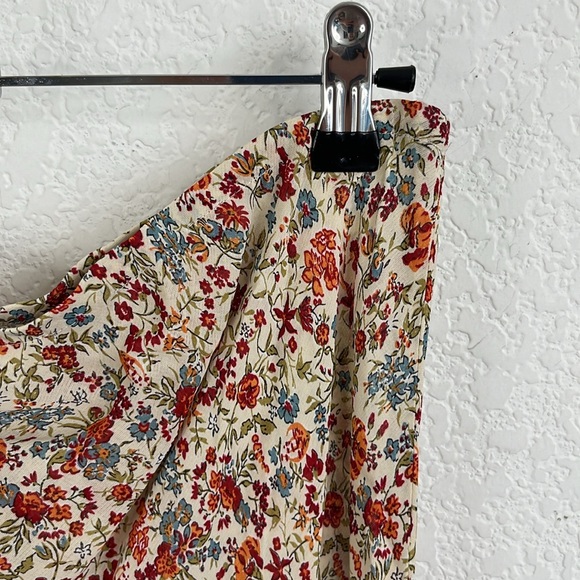 Punch Fashion Maxi Lace Floral Peasant Skirt - Picture 3 of 7